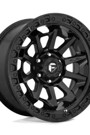 Fuel 1PC D694 COVERT 8X165.1 20X9 +20 MATTE BLACK Handmade