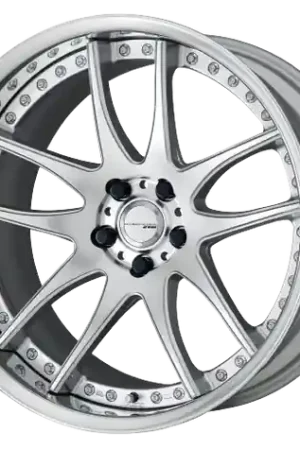 Mega Sale Work Emotion Cr 3P 5x108 19x10-10 A Disk Burning Silver