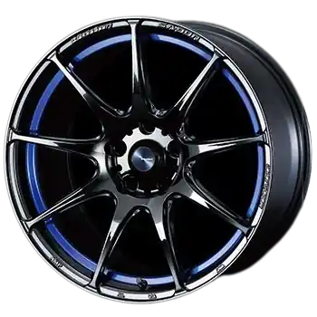 WedsSport SA-99R 5x114.3 18x7.5+35 Face F / Blue Light Chrome II Big Sale