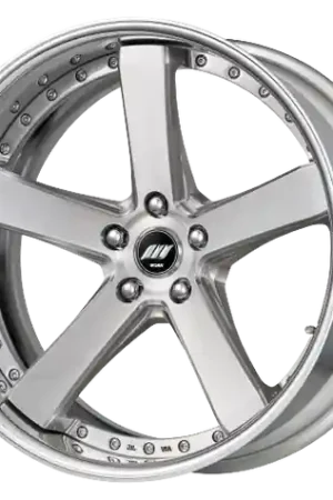 Hot Picks Work Zeast Black Label Bst2 5x120.65 20x8.5+30 S Disk Brush Silver Clear