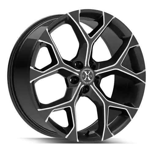 While Supplies Last Xcess 5 Flake 5x120 20x8.5 +35 Gloss Black Milled