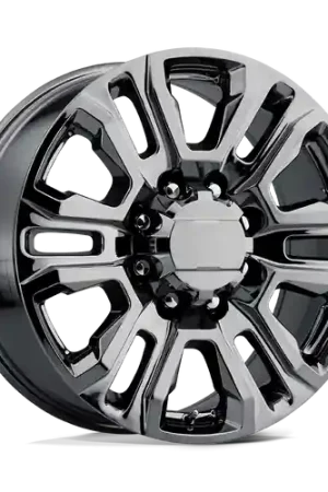 Performance Replicas PR207 8X180 20X8.5 +47 BLACK CHROME Direct From Manufacturer