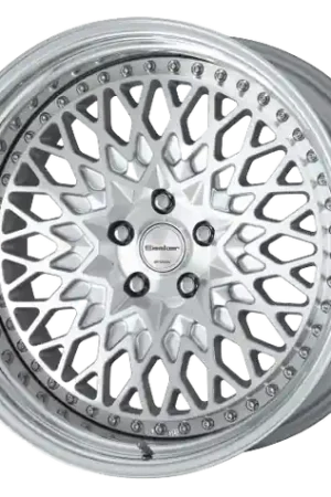 New Release Work Gran Seeker Ccx 5x108 20x9.5+13 R Disk Machined Silver Polish