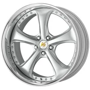 Secure Checkout Work Wheels VS-KF 5x114.3 21x10+3 Light Grey Silver L Disk FULL REVERSE