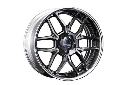 Must Have SSR EX06 5x112 19X8.5+12 SL Disk Galaxy Clear Black