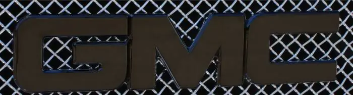 GMC Sierra T-Rex Billet GMC Emblem - Black - 19200B Hot Picks