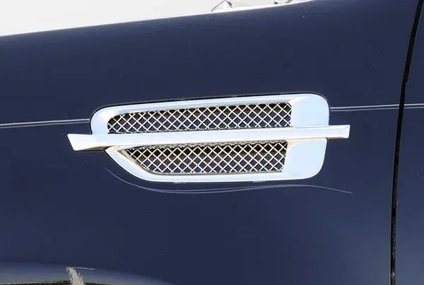 Price Drop Cadillac Escalade T-Rex Side Vent Mesh - Polished Stainless Steel - 2PC - 54199
