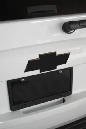 Chevrolet Avalanche T-Rex Billet Bowtie - Rear - Plain - Black - 19054B One Day Deal