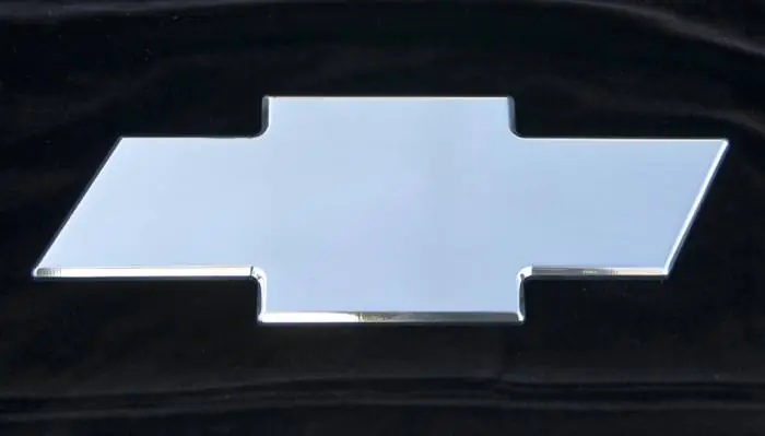 Save Now Chevrolet Avalanche T-Rex Billet Bowtie - Rear - Plain - Polished - 19054