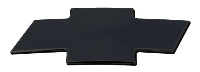 Chevrolet Silverado T-Rex Billet Bowtie - Plain - Black - 19111B Factory Price