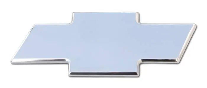 Wholesale Chevrolet Silverado T-Rex Billet Bowtie - Rear - Plain - Polished - 19112