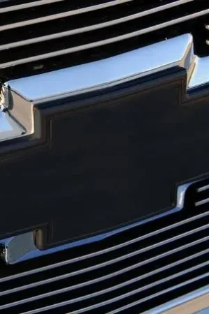 Chevrolet Silverado T-Rex Billet Bowtie with Border - Polished - 19110 Cheap