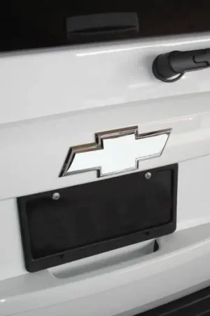 Chevrolet Suburban T-Rex Billet Bowtie - Rear with Border - Polished - 19050 Bargain