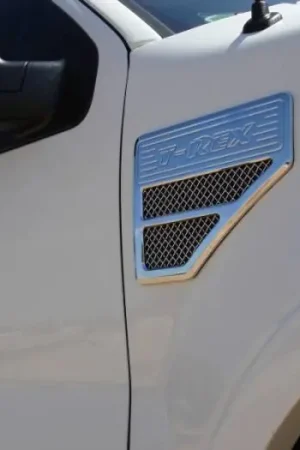 Limited Edition Ford F150 T-Rex Side Vent - Billet Chrome Plated - 54562