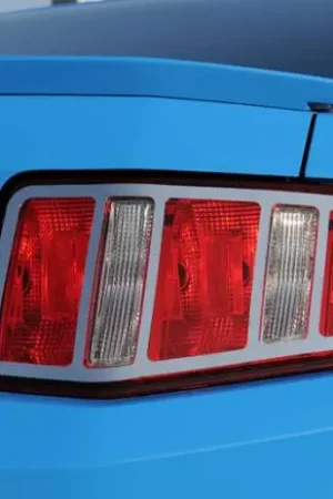 Ford Mustang T-Rex T1 Series Taillight Trim - Poished Stainless Steel - 2PC - 12518 Fast Shipping