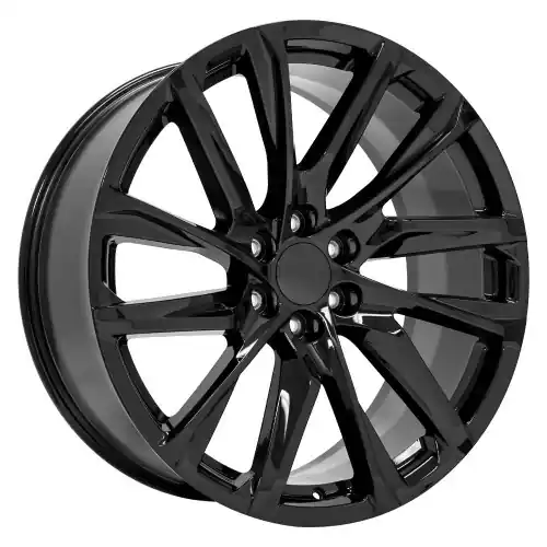 OE Wheels CA90 6x139.7 24x10+28 Black Worldwide Shipping