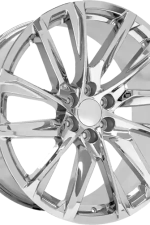 REPLICA 205 6X139.7 24x10 +28 CHROME In Demand