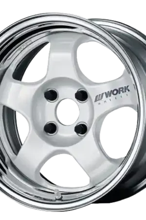 Work Meister S1 2P 4x114.3 15x10+22 O Disk White Trusted Brand