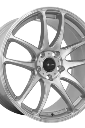 Luxury Vors TR4 5x110 19x8.5  +35 Silver Machine Face