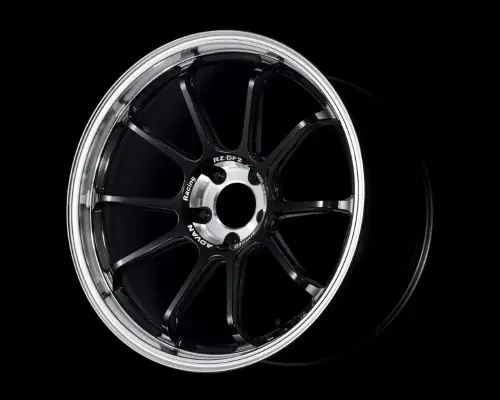 Advan Racing RZ-DF2 5x114.3 19x9.0 +35 DIAMOND CUT & RACING TITANIUM BLACK Final Sale
