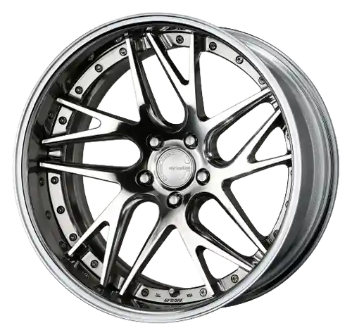 Work Gnosis Cvx 5x120 22x8.5+0 R Disk Buff Finish Free Returns