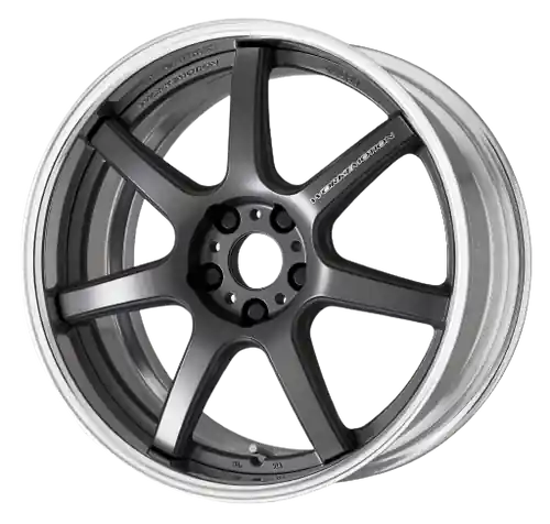 Work T7r 2P 5x105 19x11.0 +22 Matte Gunmetal Trending