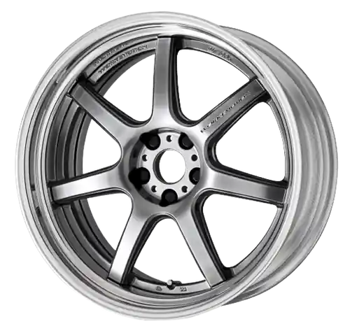 Work T7r 2P 5x115 19x11.0 +45 GT SILVER Genuine