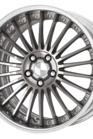 Free Delivery Work Lanvec Lf1 5x114.3 21x9.5+45 A Disk Trans Gray Polish