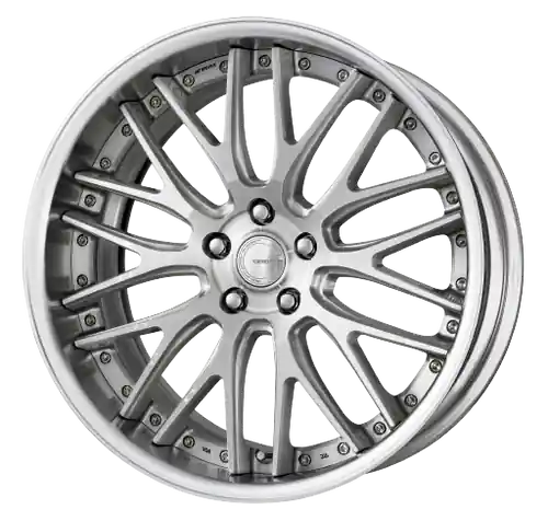 Work Gnosis Gr204 5x108 21x12+30 R Disk Brush Silver Clear Last Chance