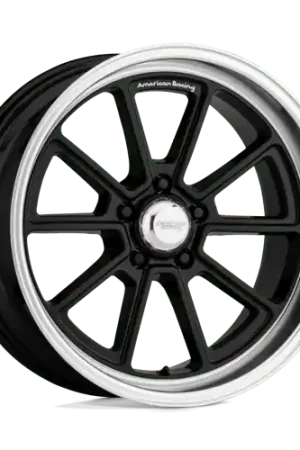 American Racing Vintage VN510 DRAFT 5X127 20X10 +6 GLOSS BLACK W/ DIAMOND CUT LIP Get Yours