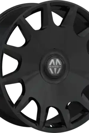 MASSIV 927 5X115/5X120 22x9 +15 BLACK Save Now