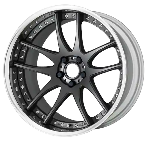 Work Emotion Cr 3P 5x100 18x9.5+35 L Disk Matte Gunmetal In Demand