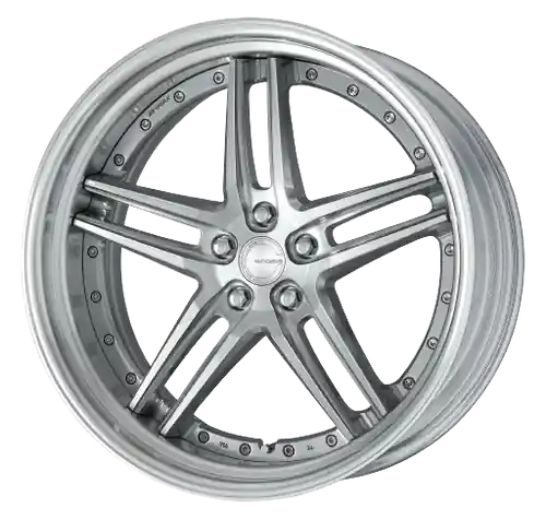 Free Delivery Work Gnosis Gr205 5x120 19x8.5+30 H Disk Composite Buffed And Brushed