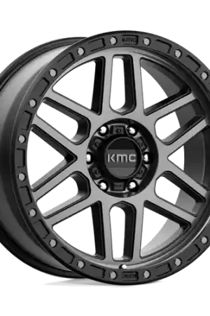 KMC KM544 MESA 6X135 20X9 +0 SATIN BLACK WITH GRAY TINT Reduced Price