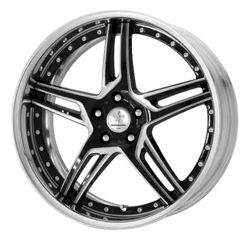 DURANDAL DD5.2 Machined Black Polished 5x112 19X9.5 +79MM Best Price