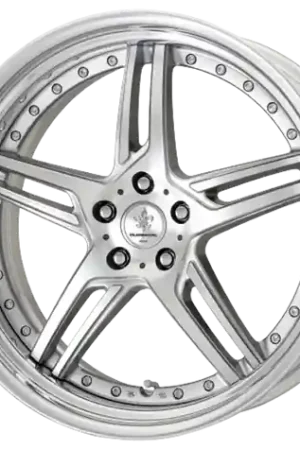 Final Sale DURANDAL DD5.2 SILVER POLISHED 5x114.3 18X9.5 +14MM