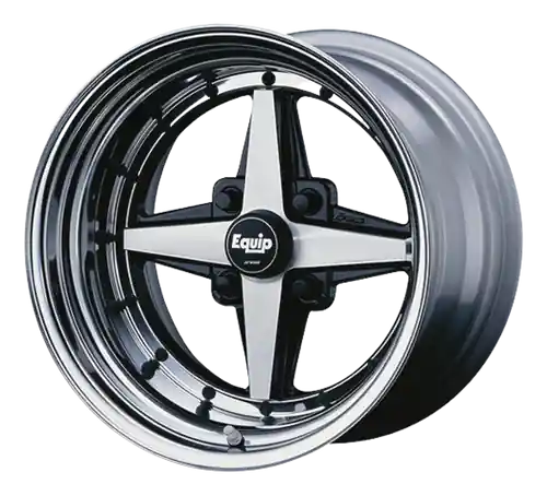 Equip 01 Black Polish 4x114.3 15x8 +22 Latest