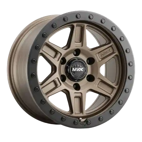 No Minimum Order MVX OFFROAD VX61 6x139.7 17x9 +0 Matte Bronze
