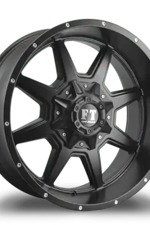 Bulk Order FULL THROTTLE FT2 5x127/5x135 20x10-24 SATIN BLACK