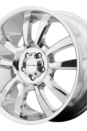 Next Day Delivery KMC KM673 SKITCH 6X139.7 24X9.5 +30 CHROME