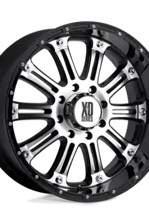 XD XD795 HOSS 6X139.7 22X9.5 +30 GLOSS BLACK MACHINED Secure Checkout