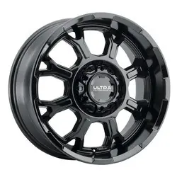 Best Price Ultra 124BK Commander 6X135/6x139.7 18x9 +12 Gloss Black