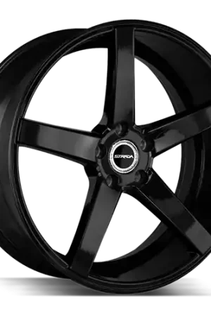 Strada Perfetto 5x115 20x9.5 +15 Gloss Black Premium
