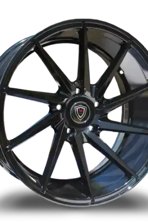 Authentic MARQUEE WHEELS M8135R 5x115 18x9+20 BLACK - GLOSSY BLACK