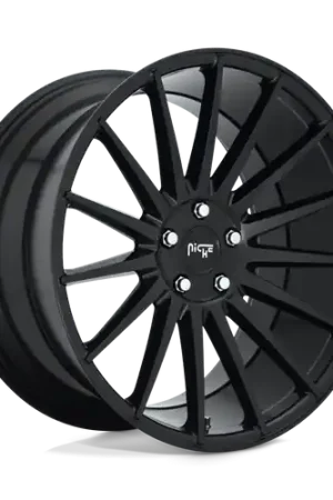 Niche 1PC M214 FORM 5X120 20X10 +40 GLOSS BLACK Price Cut