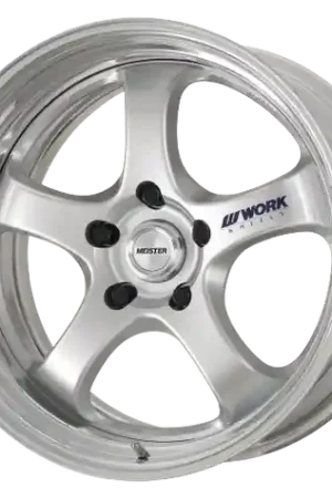Genuine Work Meister S1R 5x114.3 17x8.5+0 O Disk Feinheit Silver II