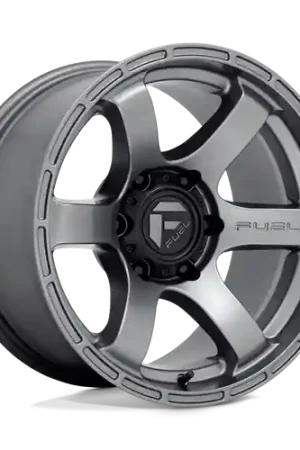 Must Have Fuel 1PC D767 RUSH 5X127 18X9 +20 MATTE GUN METAL