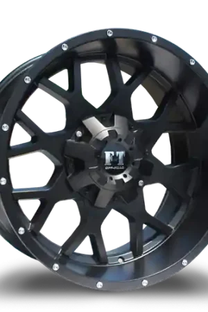 Mega Sale FULL THROTTLE FT0151 8x180 20x10-24 SATIN BLACK