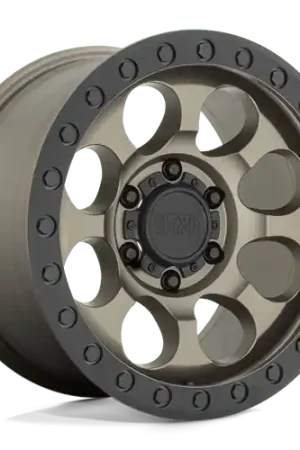 Hot Deal Black Rhino RIOT 6X139.7 17X8.5 -30 MATTE BRONZE W/ BLACK RING & BOLTS