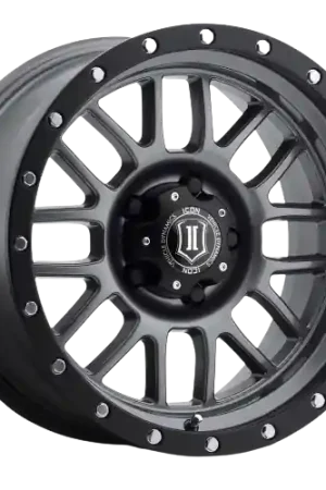 Icon Alloys ALPHA 5x150 20x9+16 GUN METAL Hot Picks